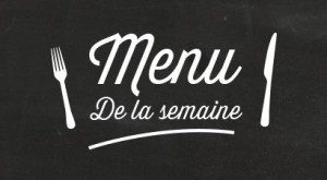 Menus du 2 au 6 octobre 2023