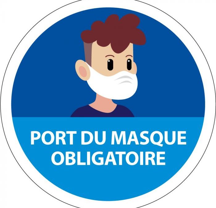 Rappel port du masque obligatoire dans les lieux clos du collège